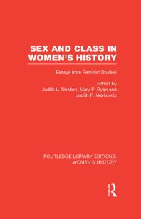 Sex and Class in Women's History : Essays from Feminist Studies