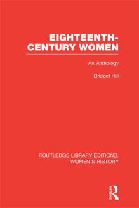 Eighteenth-Century Women: An Anthology 