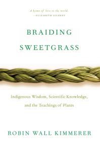 cover of book with a an image of braided grass in the middle