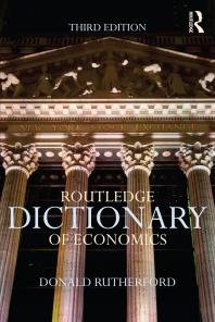 Routledge Dictionary of Economics book cover