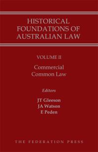 Historical foundations of Australian law