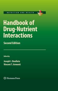 Handbook of Drug-Nutrient Interactions Cover Image