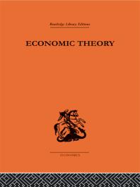 Book Cover - Economic Theory