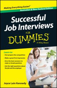 Cover image for Successful Job Interviews for Dummies