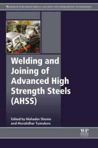 Cover art of Welding and Joining of Advanced High Strength Steels (AHSS) by Mahadev Shome, and Muralidhar Tumuluru