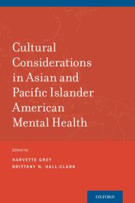 Cultural Considerations in Asian and Pacific Islander American Mental Health Book Cover