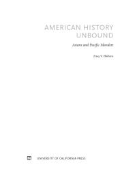 American History Unbound : Asians and Pacific Islanders Book Cover