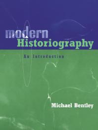 Modern Historiography : An Introduction