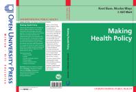 Making Health Policy Cover Image
