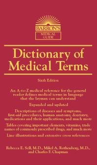 Cover image for Dictionary of Medical Terms