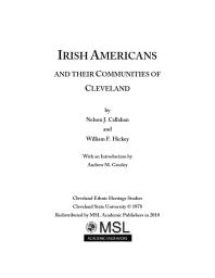 Irish Americans and their communities of Cleveland Cover Image