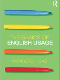 Cover art of The Basics of English Usage