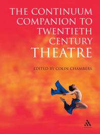 cover art of Continuum Companion to Twentieth-Century Theatre