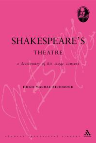 cover of Shakespeare's Theatre