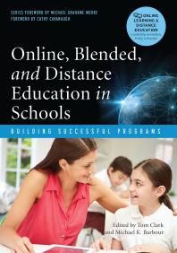 Book jacket for Online, Blended and Distance Education in Schools