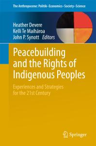 cover image of Peachbuilding and the Rights of Indigenous Peoples