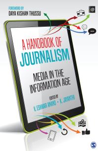 Image of book cover for A Handbook of Journalism : Media in the Information Age