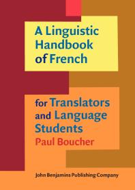 A Linguistic Handbook of French for Translators and Language Students