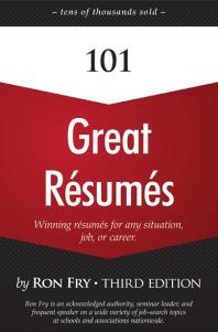 Cover art of 101 Great Résumés by Ron Fry