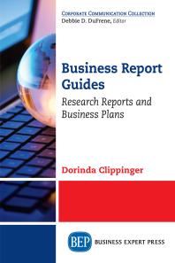 Cover art of Business Report Guides: Research Reports and Business Plans by Dorinda Clippinger