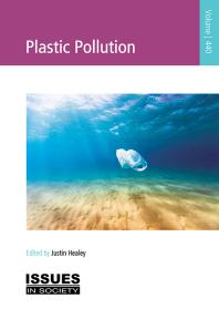 Cover art of Plastic Pollution by Justin Healey