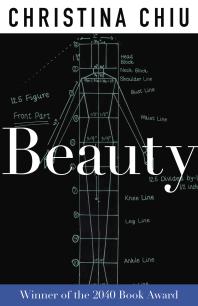Cover of Beauty: a graphic image showing measurements of a mannequin