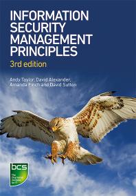 Cover art of Information Security Management Principles by Andy Taylor, et al.