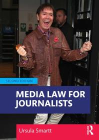 Image of book cover for Media Law for Journalists