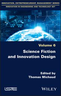 Cover art of Science Fiction and Innovation Design by Thomas Michaud