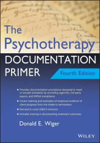 Cover art of The Psychotherapy Documentation Primer by Donald E. Wiger