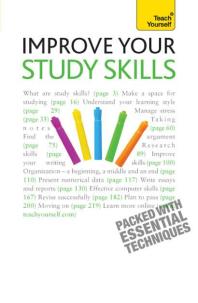 mprove Your Study Skills : Teach Yourself