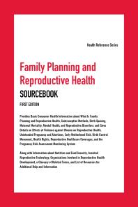 Family Planning and Reproductive Health Sourcebook, 1st Ed Cover Image