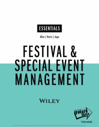 Festival & special event management essentials (2021) - eBook and Book