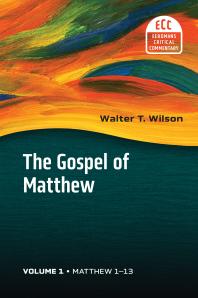 The Gospel of Matthew, vol. 1 : The Gospel of Matthew, vol 1 Cover Image