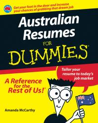 Cover image for Australian Resumes for Dummies